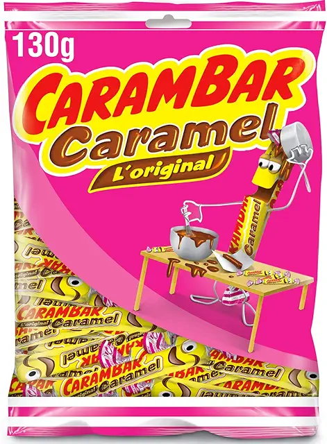 Carambar Caramel Bonbons - Friandises au Caramel Tendres - 130 g