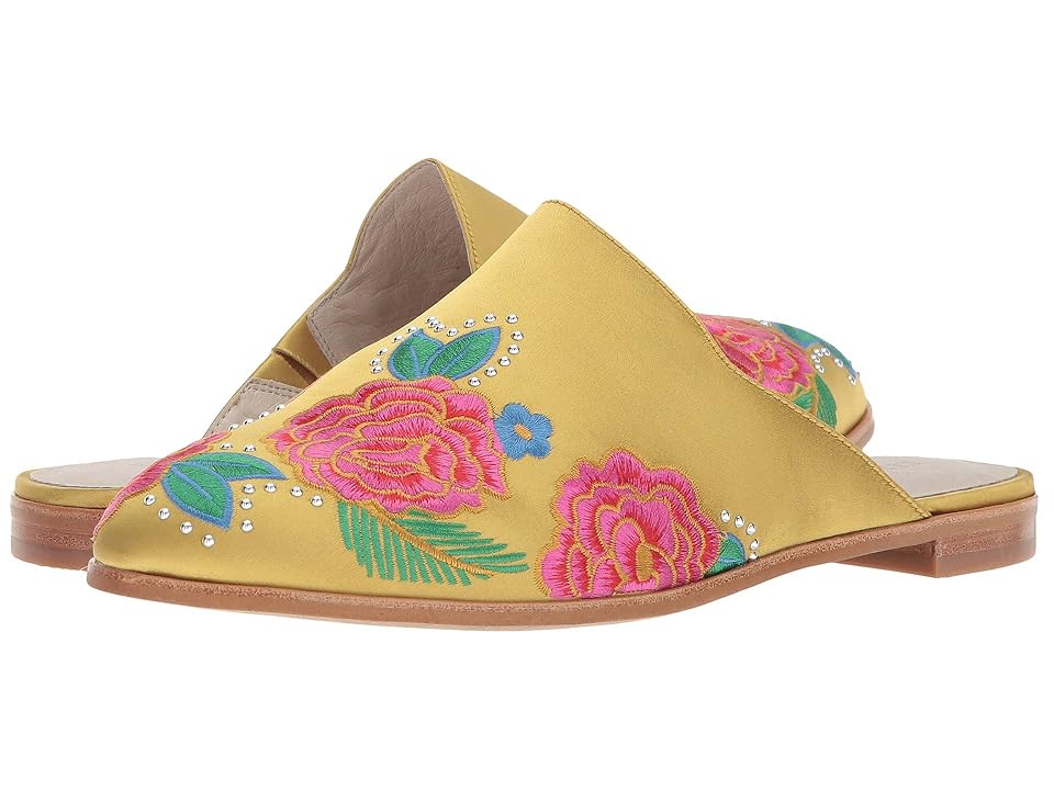 

Kenneth Cole New York Roxanne Embroidery (Yellow/Gold Satin) Women's Shoes