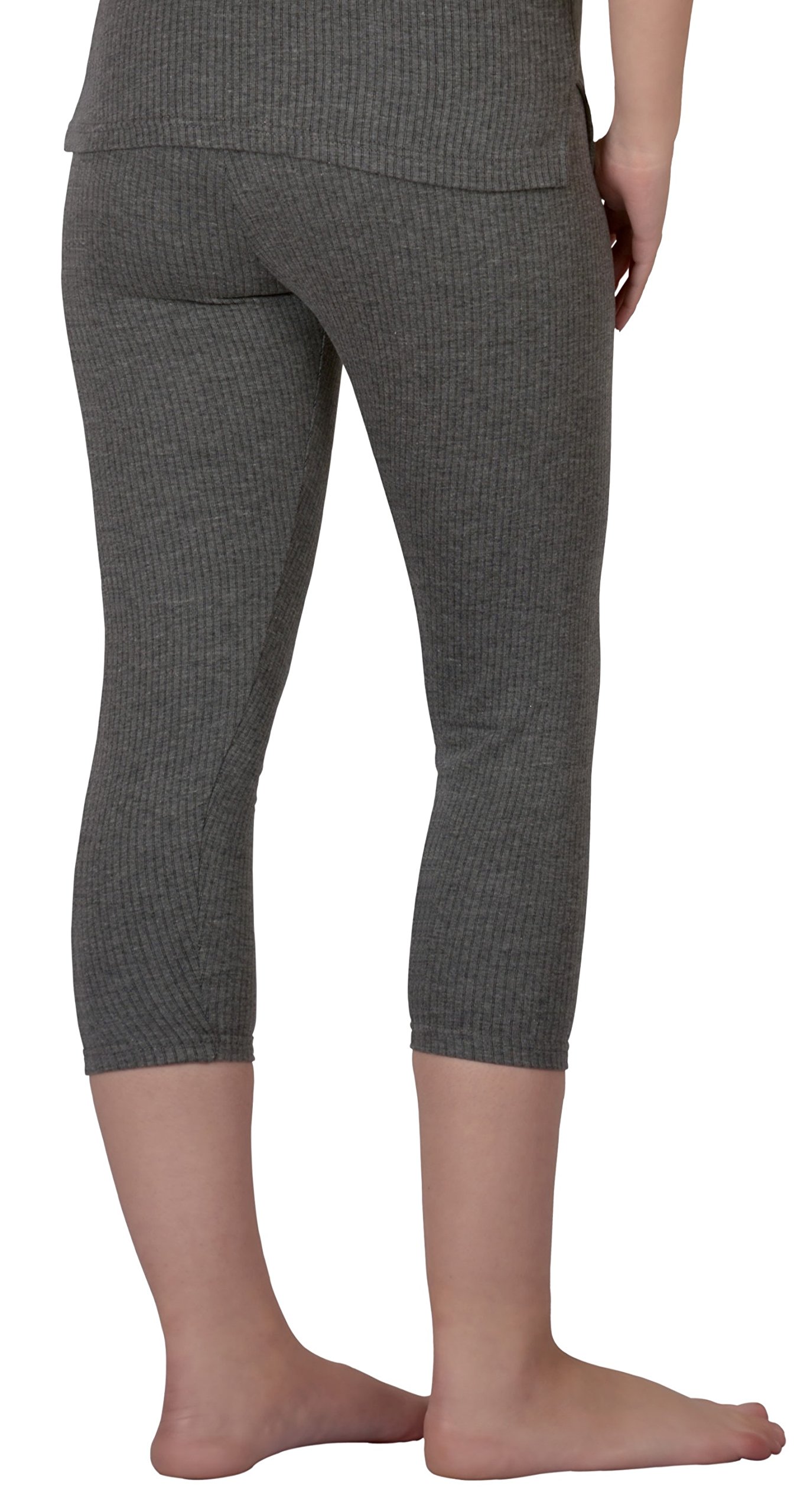 Selfcare Girl's Thermal Lower - Set of 2 (D4-Grey, L4 Grey, 9-10 Years) - Image 2 thumbnail
