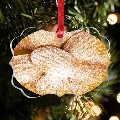 Vista 78 de Grill Master Meat Kebab Adorno de Navidad Deliciosa Comida Sabrosa Hornear Mariposa Árbol de Navidad Adorno Recuerdo Fruta Hamburgo Papas Fritas