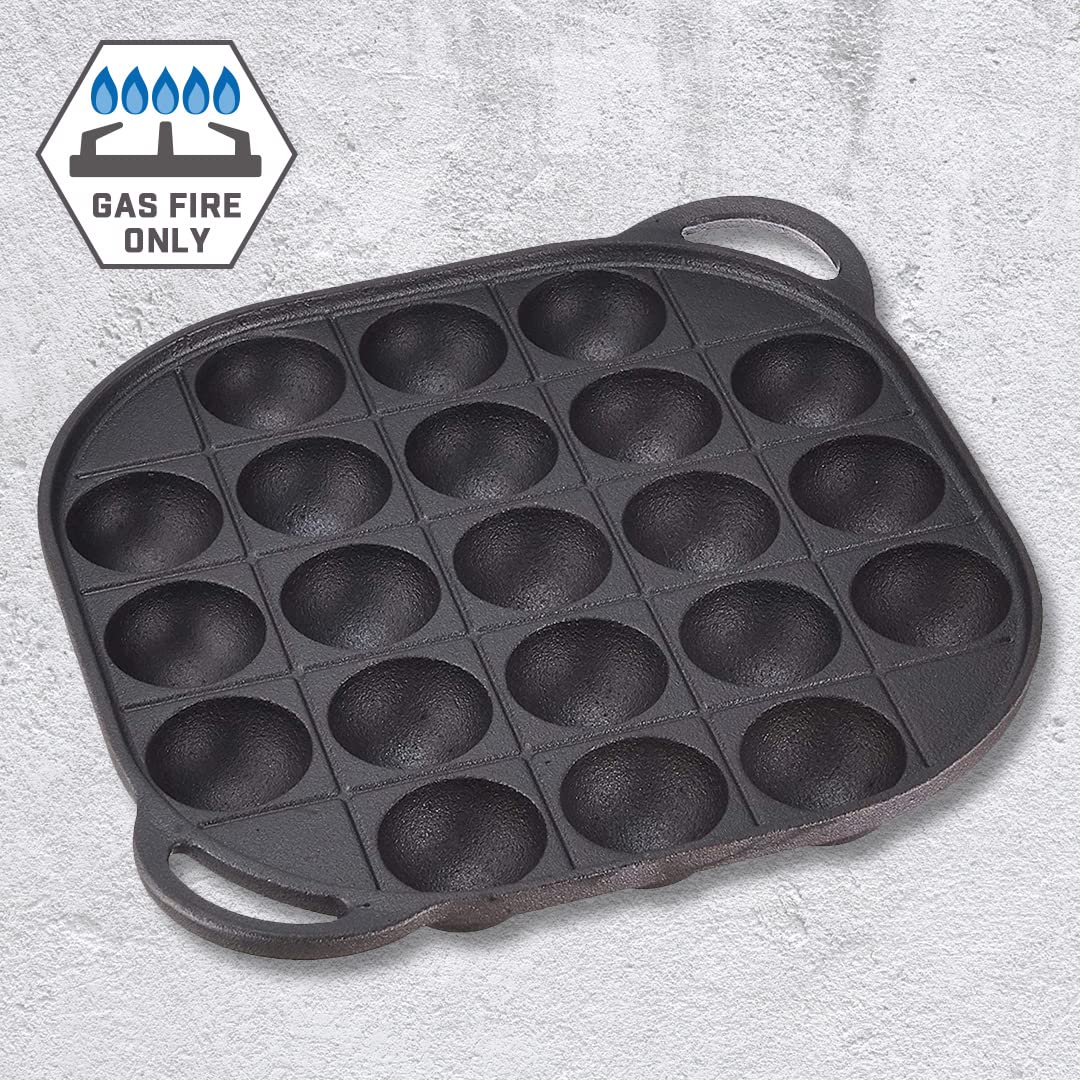 TIKUSAN Takoyaki Maker Skillet 21 stampi Piastra Giapponese