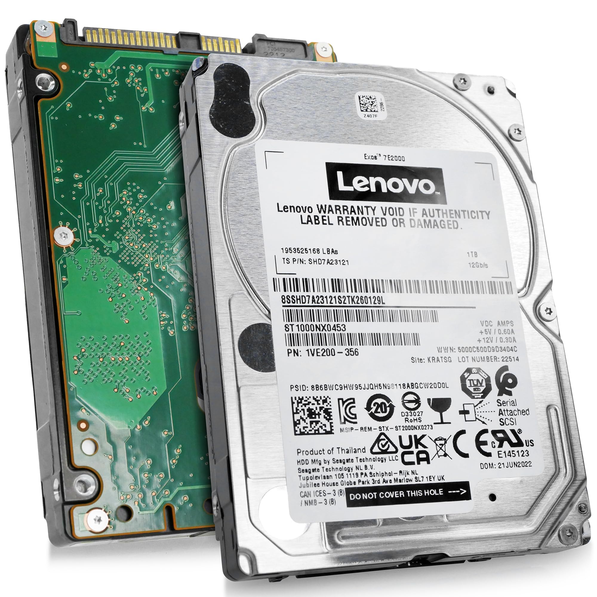 Amazon.com: Seagate/Lenovo Exos 7E2000 ST1000NX0453 1TB 7.2K RPM