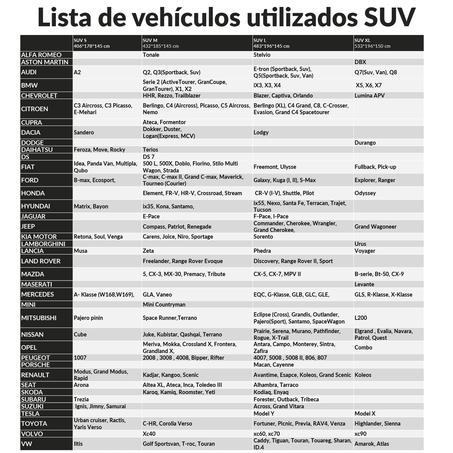 Upgrade4cars Funda Coche Exterior Impermeable Universal | Lona para Tapar para Verano & Invierno | SUV - L (483 * 196 * 145 cm)