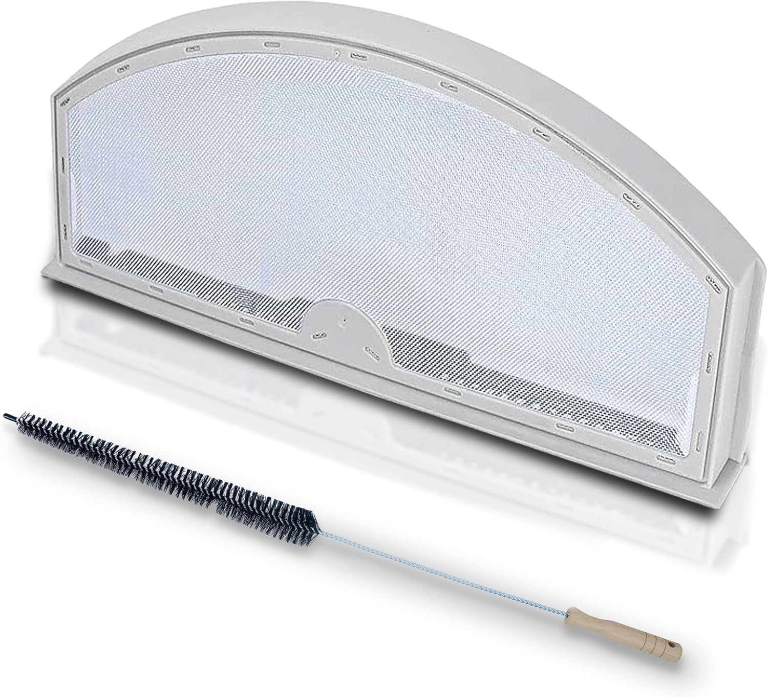 Dryer Lint Filter for GE GTD65EBSJ0WS, GTD65EBSJ3WS, GTD65GBPL0DG, GTD84GCSN0WS, GTD42GASJ0WW, GTD65EBSJ4WS with Brush Size: 13.5"x6.14"x1.2"