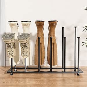 Amazon.com: pickpiff Freestanding Boot Rack Organizer Tall Boots ...