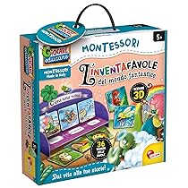 Liscianigiochi- Montessori l’Inventafavole del Mondo Fantastico, 95216