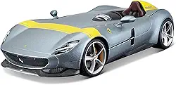 Miniatura FERRARI MONZA SP 1 RACE PLAY 1/18 Burago, Cinzento