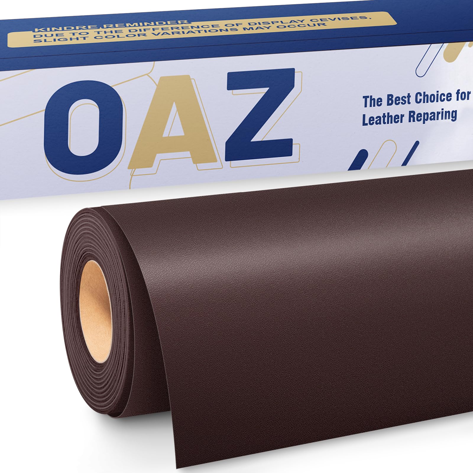 Parches De Piel Autoadhesivos OAZ | 40x80 Cm | Repara Sofás, Sillas, Bolsos Y Más Al Instante | Negro