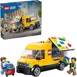 LEGO City Holiday Adventure Camper Van Building Toy Set - Vacation Toy for Kids, Boys and Girls, Ages 6+ - Includes 3 Minifigures and Accessories - Gift Idea for Birthdays and Holidays - 60454
