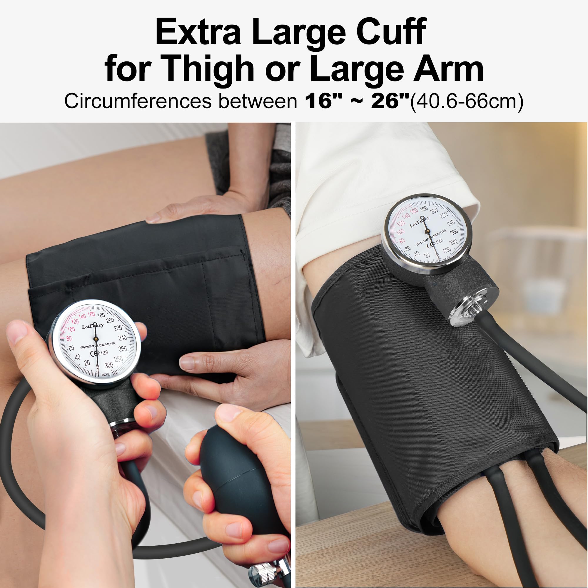 Blood Pressure Cuff - XXL Adult Thigh Cuff -3 Blood Pressure Cuff - XXL Adult Thigh Cuff -3