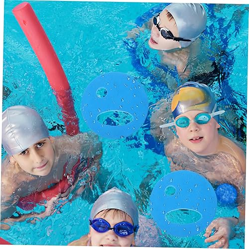 Miniatura 8 de BESPORTBLE 1 par de flotadores de natación tabla de natación tabla de natación placa de juego de natación Eva redondo Kickboard ligero piscina