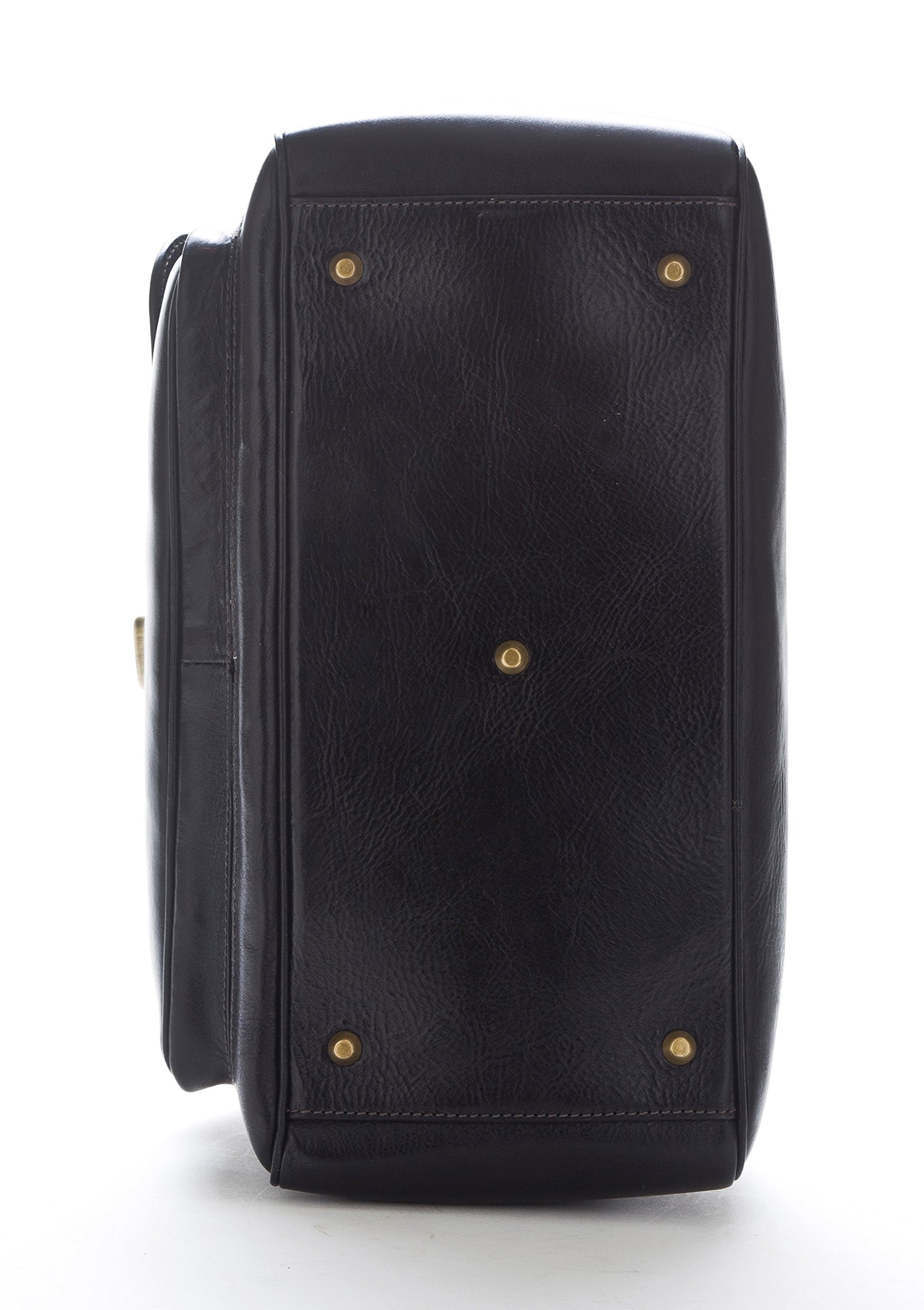 D&D - Sacoches médicaux en cuir véritable anglais Man – D&D0203 Bicolor – Fabriqué en Italie