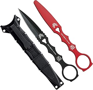 Benchmade - SOCP Dagger 176 Combo with Black Sheath, Skelentonized Dagger, Plain Edge, Coated Finish, Black Handle