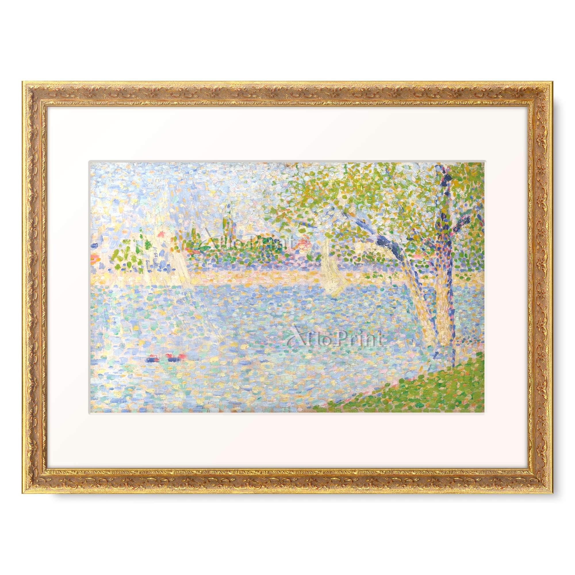Amazon｜ジョルジュ・スーラ Georges Seurat 「グランド・ジャット島