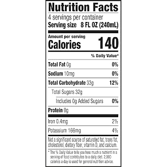 RW. Knudsen Organic Just Mango Juice، USDA Organic، 32 Fluid Ounce ( Pack of 6 )
