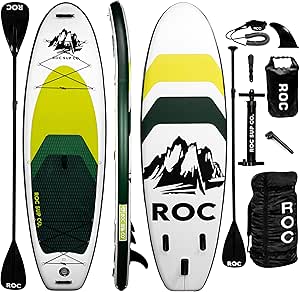 Roc 10'6" Inflatable Paddle Board with Premium Accessories
