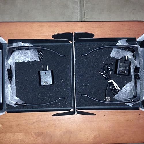 VIZIO VSG102 Full HD 3D - Gafas recargables color negro (paquete de 2)