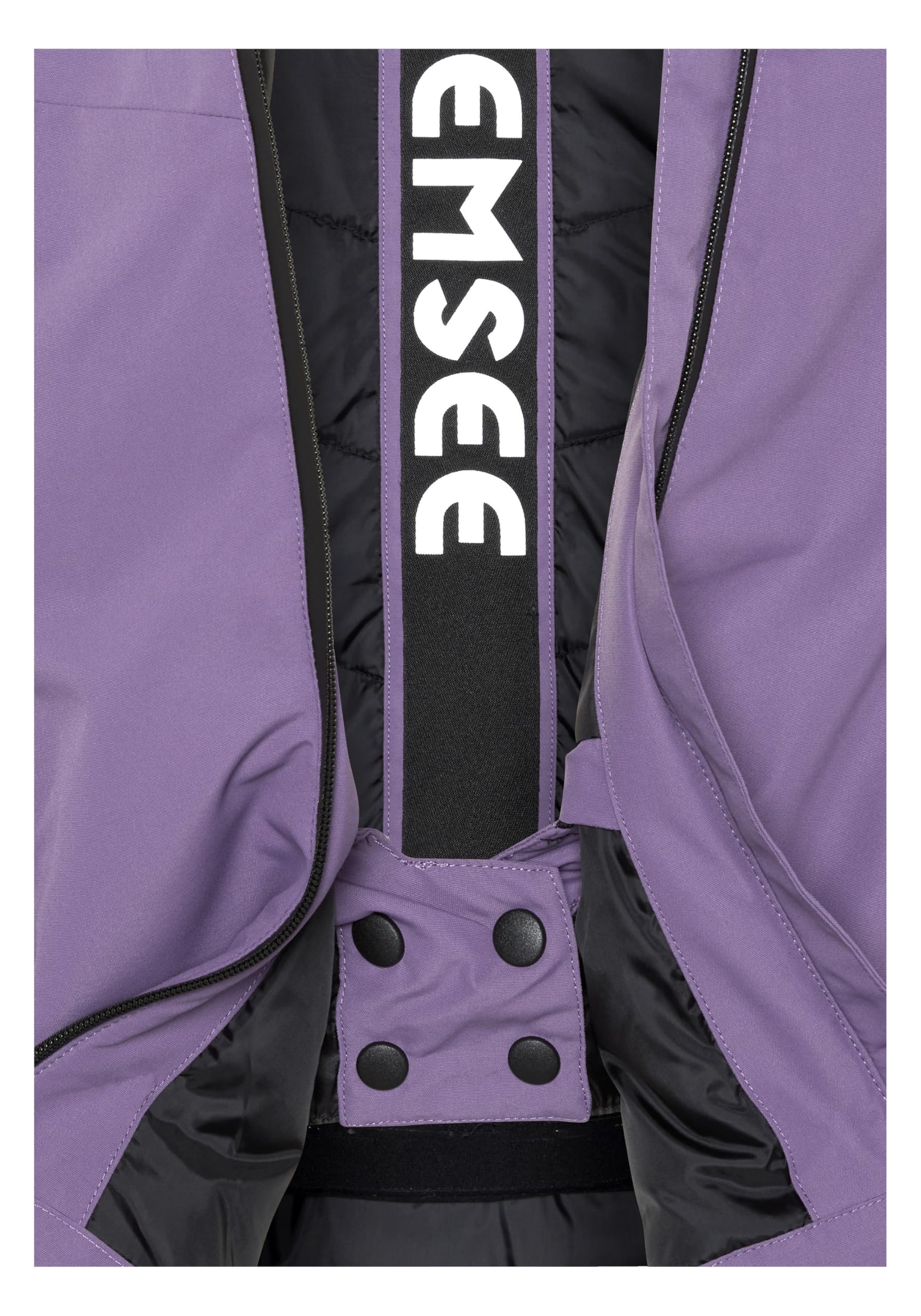 Chiemsee Skijacke mit Logo hinten am Saum