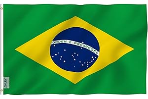 Anley Fly Breeze 3x5 Foot Brazil Flag: Show Your National Pride