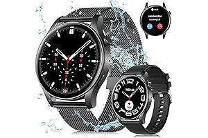 Smart Watch: Answer Calls, Fitness and Health Monitor