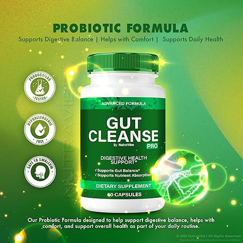 Miniatura 3 de (3 unidades) Gut Cleanse Pro - GutCleanse Pro para fórmula intestinal y digestión, FloraShield para apoyo digestivo, comodidad y equilibrio