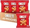 Cheez-It Original Baked Snack Cheese Crackers - Single Serve School Lunch Snacks Case contains 40 Count