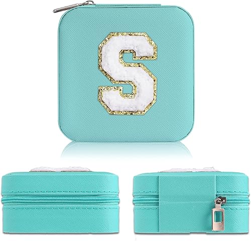 Miniatura 3 de Regalos para ella, regalos de viaje para mujer, accesorios de viaje para niñas, joyero pequeño de artículos esenciales de viaje, estuche de joyería