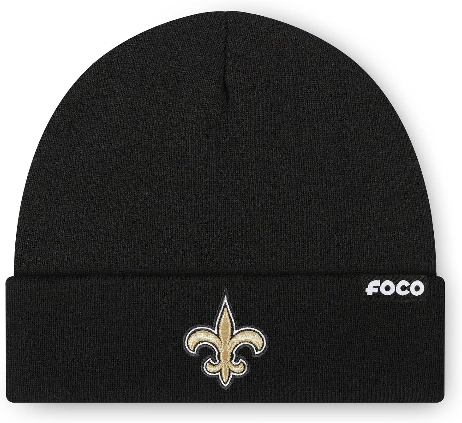 FOCO NFL Mens NFL Team Logo Basic Beanie Hat