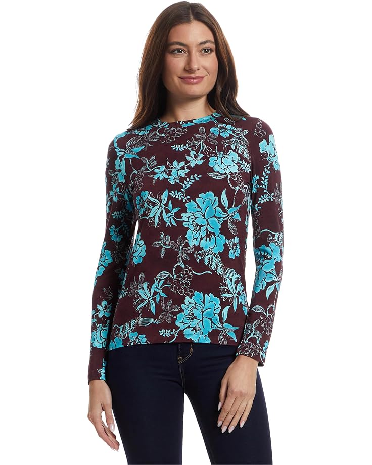 Johnny Was The Janie Favorite Fitted Long Sleeve Tee- Alexand - Main View