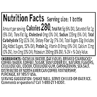 Vista 2 de Starbucks Frappuccino de leche de avena, bebida de café, leche de avena con brownie de chocolate oscuro, botellas de 13.7 onzas líquidas, café