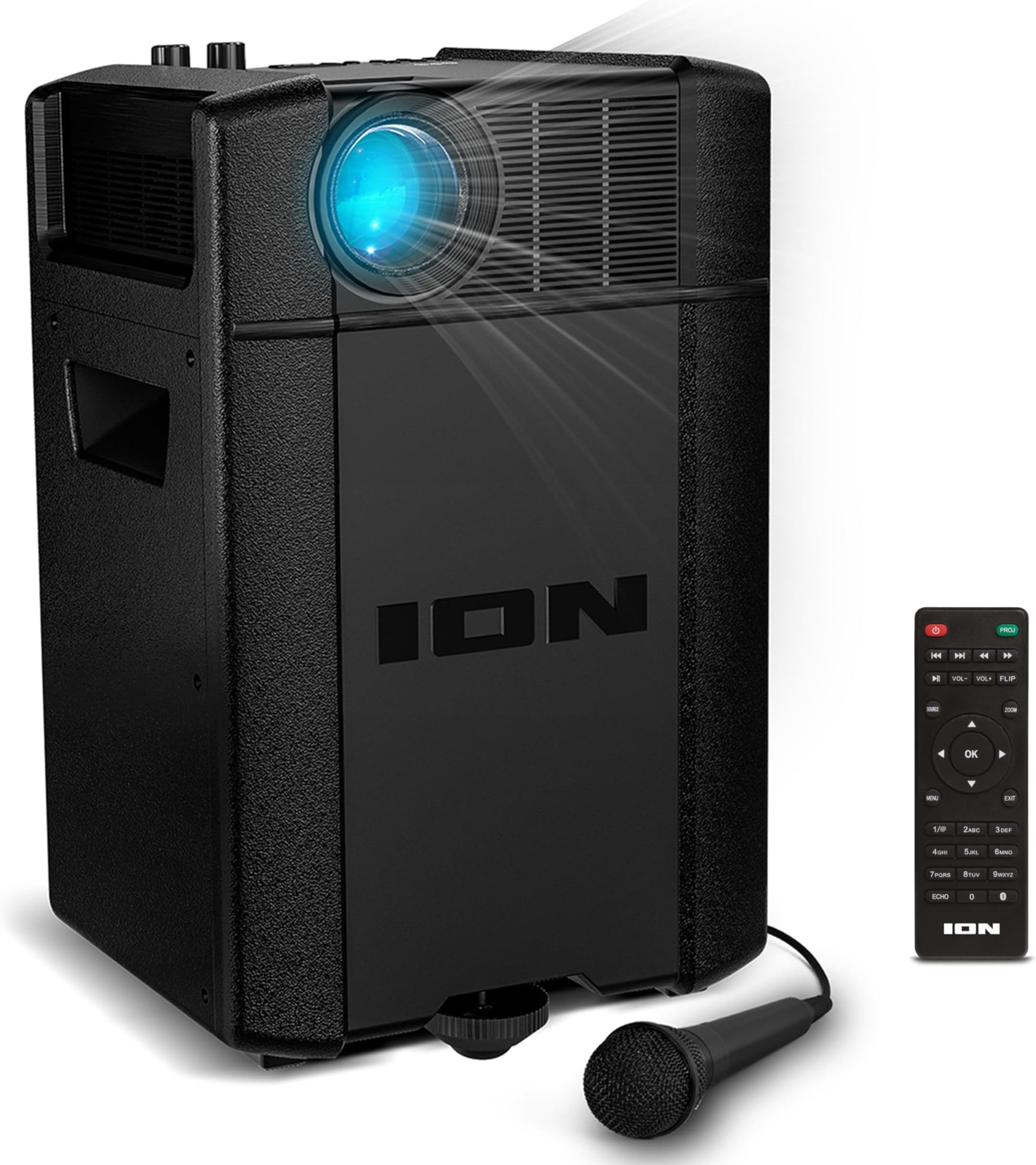 Amazon.com: ION Portable Outdoor LED Projector with 30W Speakers ...