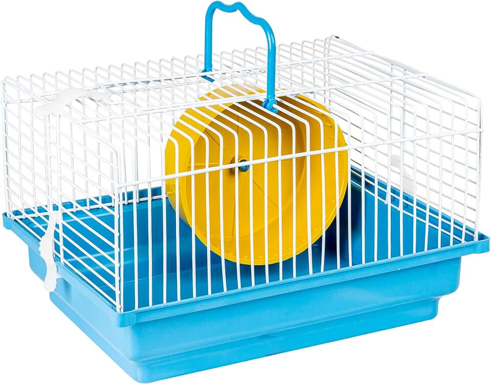 JEL PLAST GAIOLA HAMSTER BRASILEIRINHA,AZUL