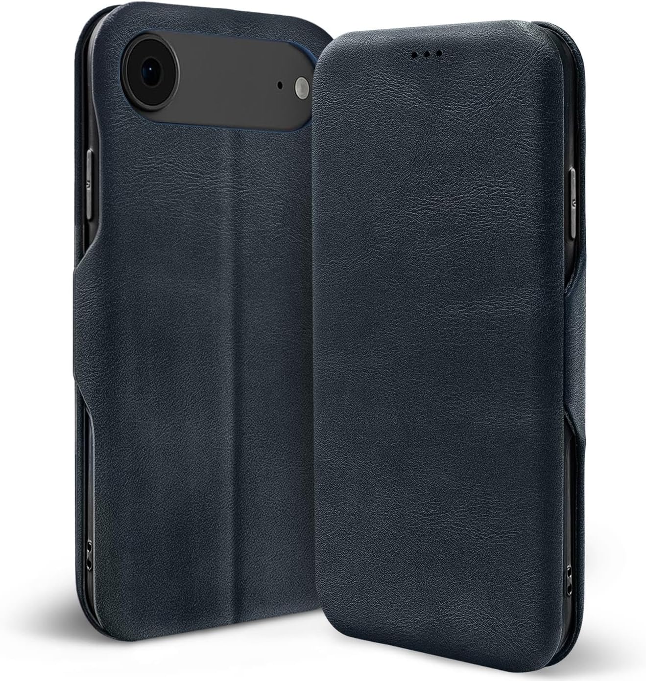 Verco Mobile Phone Case for iP 17 Air, Book-Style Mobile Phone Flip Cover for iP 17 Air, Flip Case, Book Case, Blue