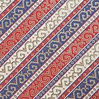 Vista 7 de Fundas de almohada bohemias para sofá, color rojo y azul, 12 x 20 pulgadas, almohadas decorativas, decoración lumbar para sala de estar, funda