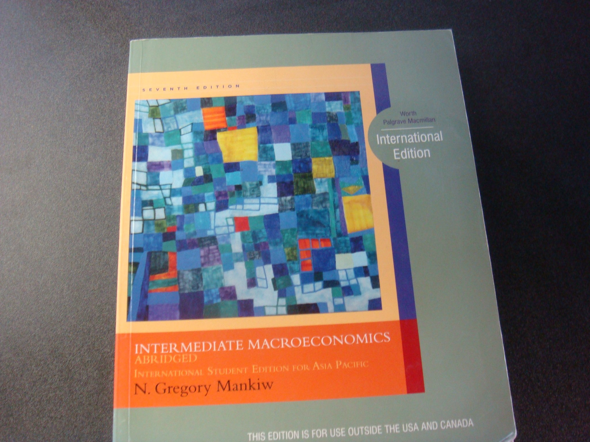Macroeconomics 7e Asian Ed