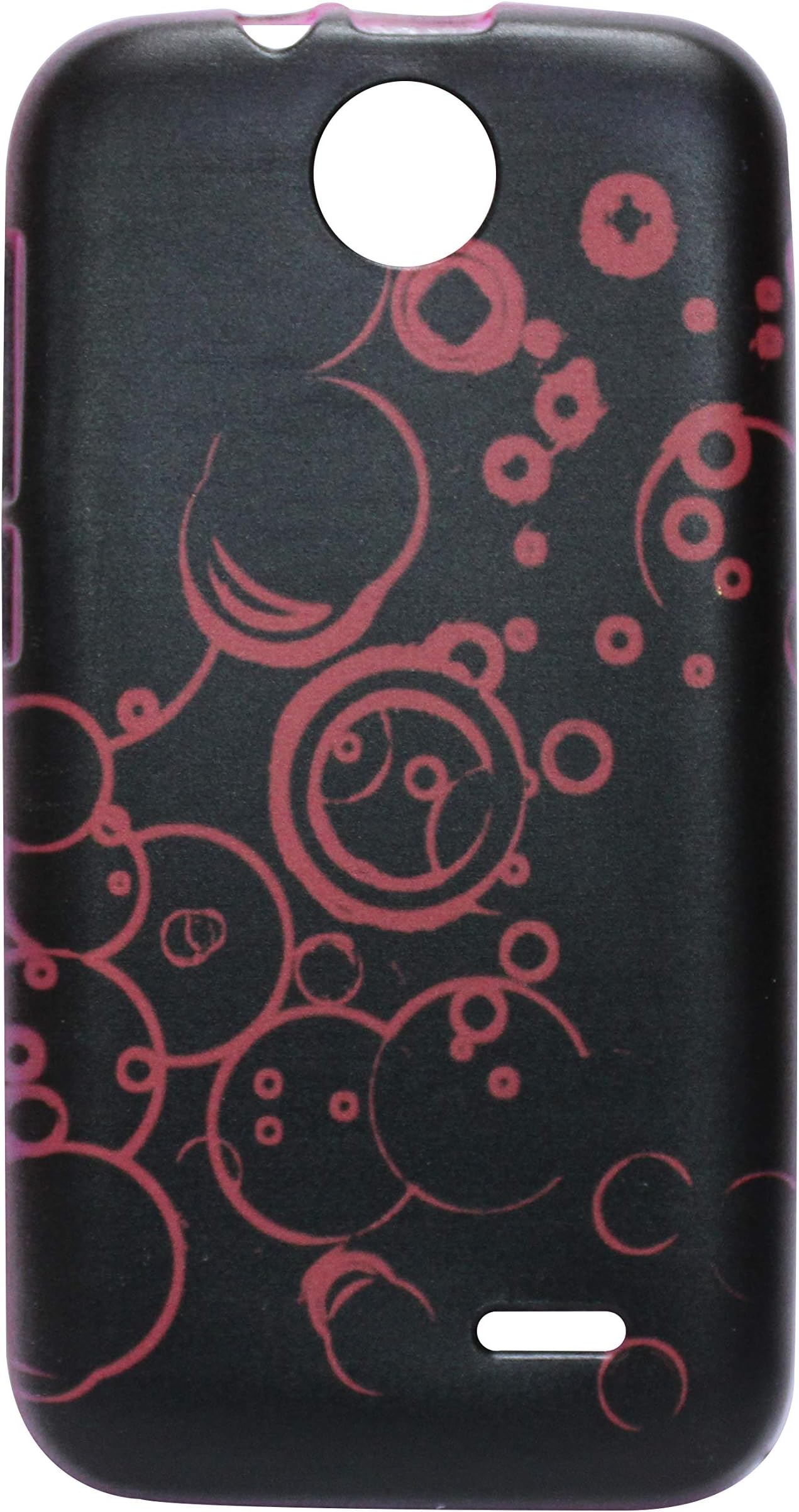 FCS Printed Designer Soft Silicon Back Cover for HTC Desire 310