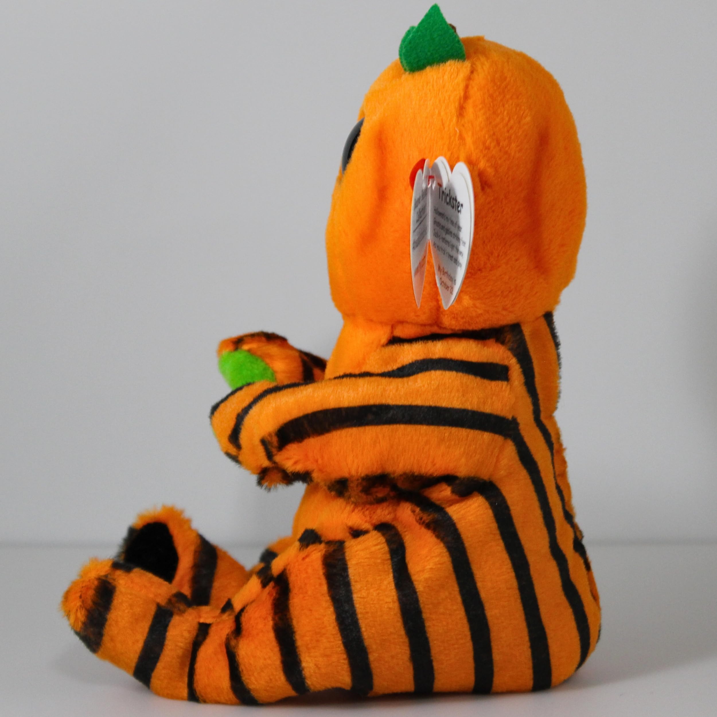 Ty - Beanie Boos - Trickster Pumpkin - Halloween 2024 /Plush, Multicolor, 10 cm x 16 cm x 9 cm - Image 2