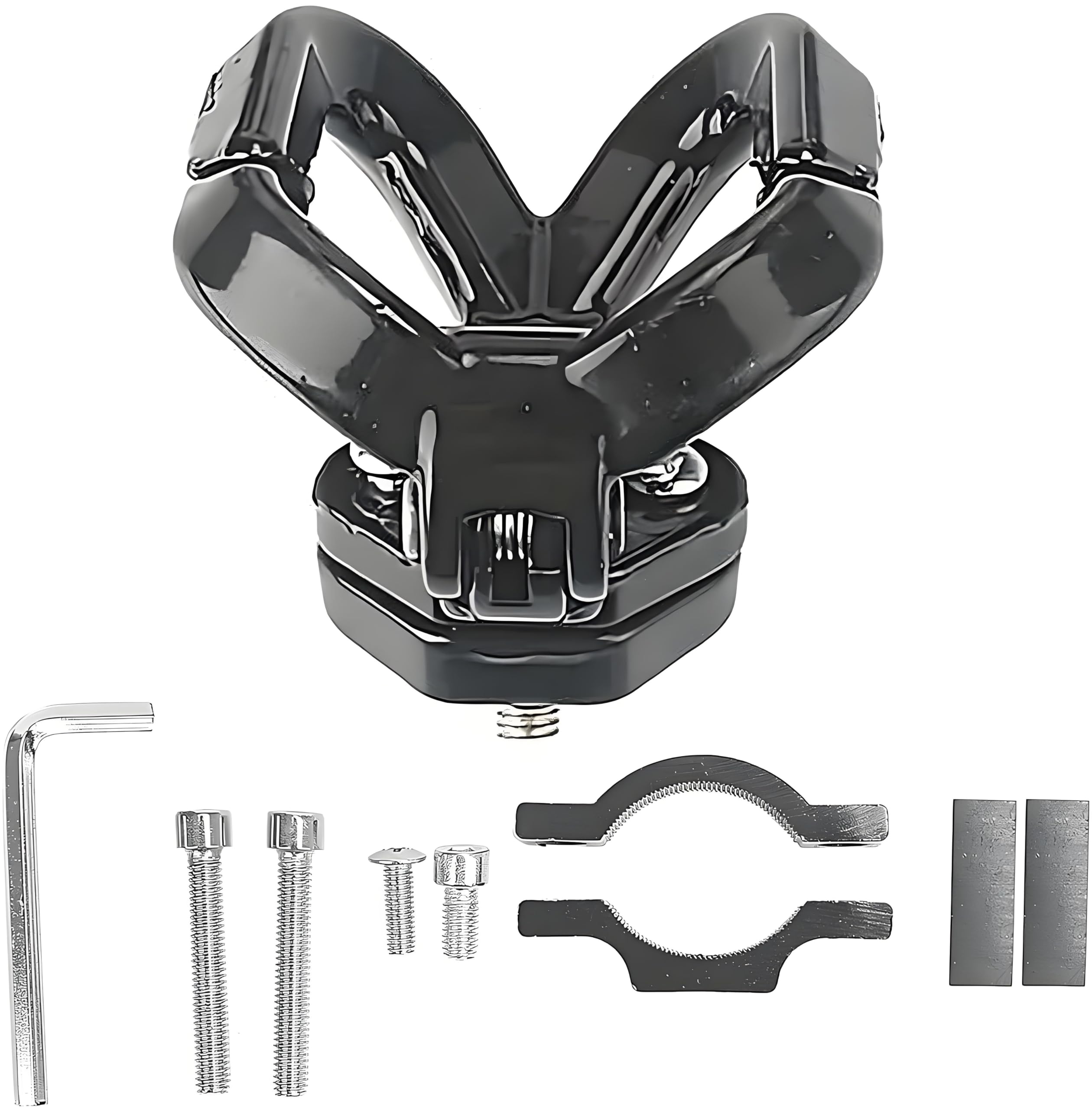 Gdraco Gancho doble delantero para Scooter Universal Aleación de Aluminio Caja de Almacenamiento Gancho para Xiaomi M365 / M365 PRO Bolsa de Almacenamiento Gancho