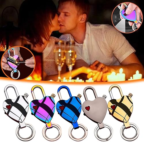 Miniatura 4 de WASELIA Encendedor de metal permanente, reutilizable para supervivencia, kit de llavero impermeable de emergencia (2 azul)