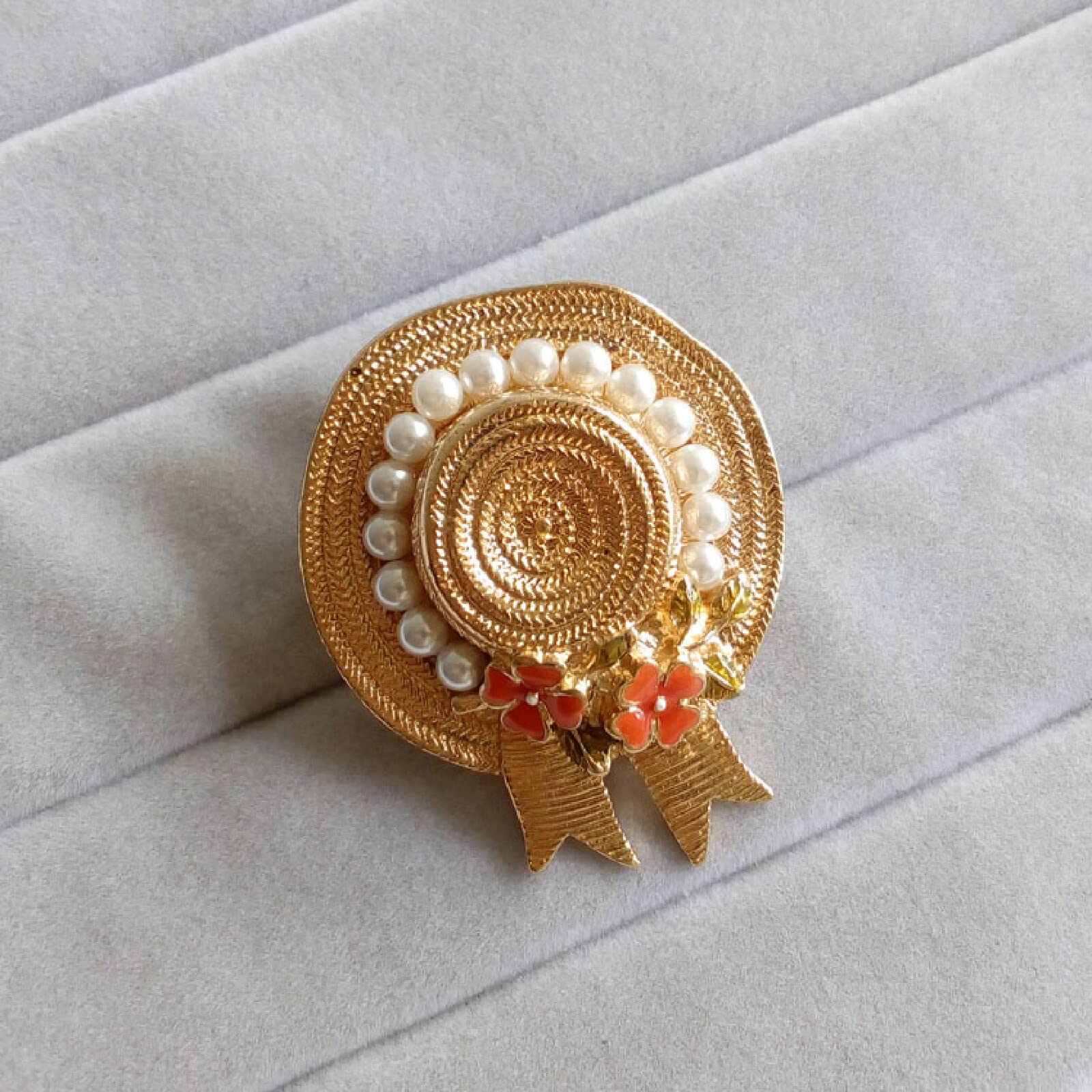 CFWSHJ Pin Brosche Pin Broach Abzeichen Brosche Anstecknadel Mode Emaille Strohhut Nähmaschine High Heel Lampe Regenschirm Kamera Magic Lamp Jacke Pin Brosche, Strohhut Brosche