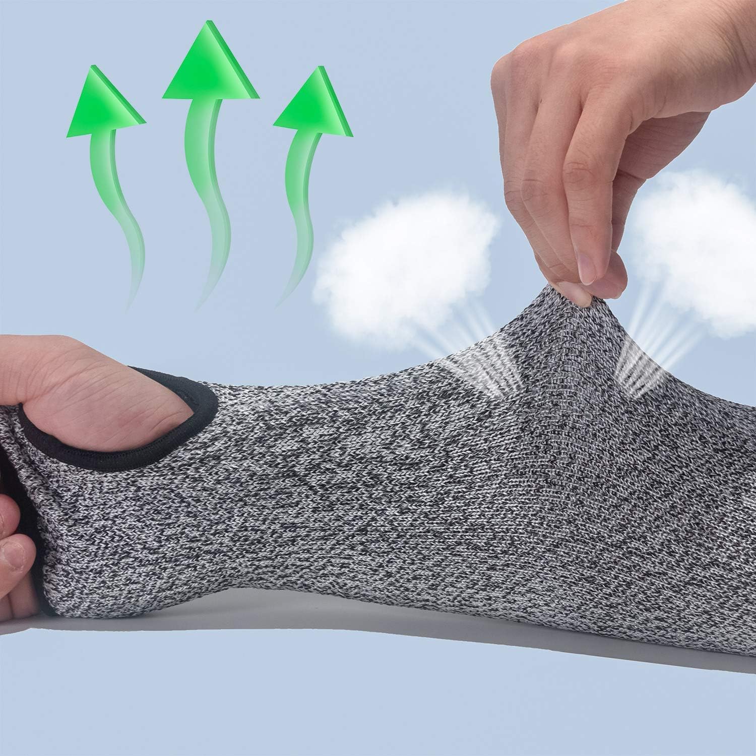 UrsoKuz Cut Resistant Knit Sleeves Level 5 Protection - Image 4