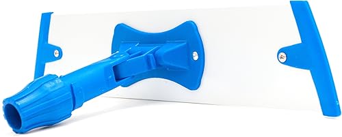 Miniatura 12 de Carlisle FoodService Products 363351900 Cabeza plana de aluminio para trapeador solamente, 18 pulgadas de longitud (paquete de 2)