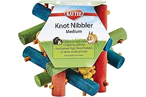 Kaytee Knot Nibbler Chew Toy: A Dental Delight for Small Critters