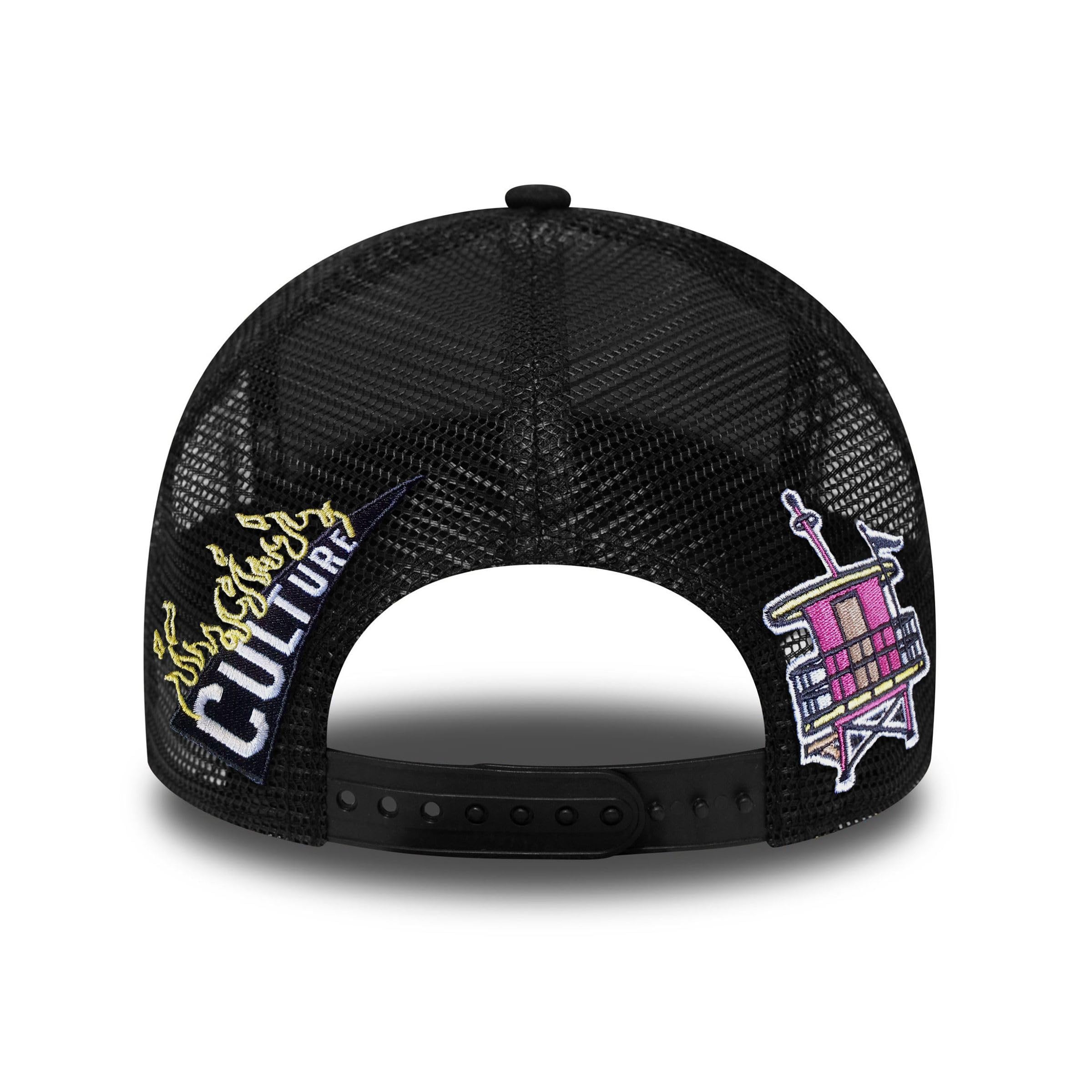 New Era Miami Heat Casquette NBA Ajustable Basketball Snapback Camionneur 9forty Casquette de Baseball