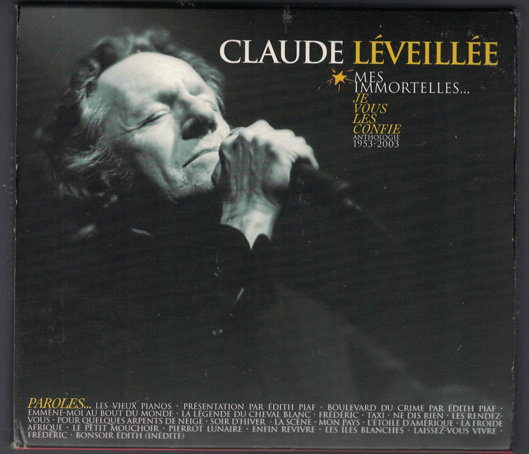 Mes immortelles je vous les confie (2 CD) [Audio CD] Claude Léveillée