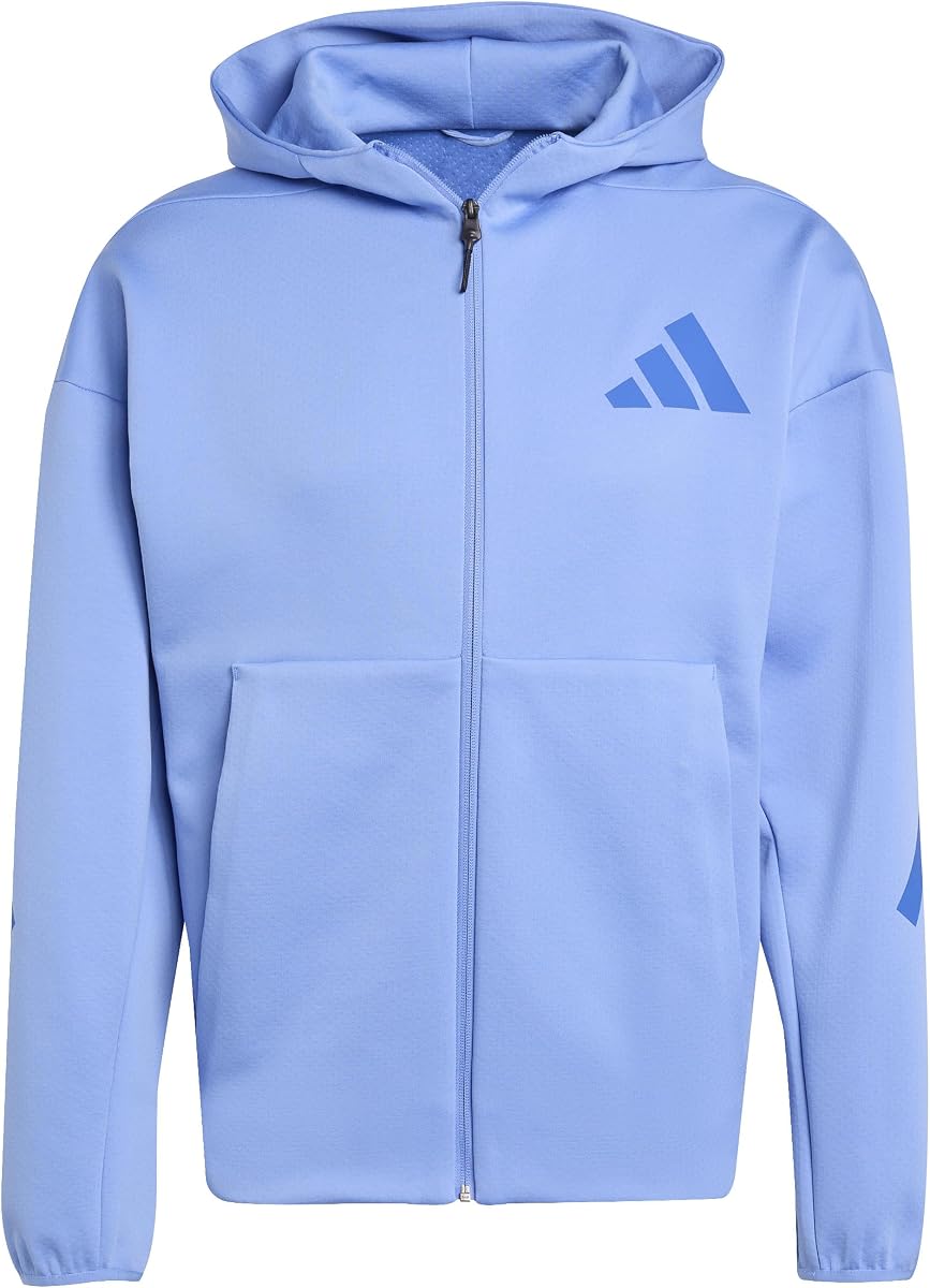 Z.N.E. para hombre. Chaqueta deportiva con capucha y cremallera completa