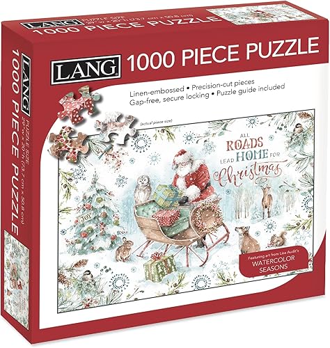 Vista 50 de LANG Horse - Heartland Barn - Rompecabezas de 1000 piezas Granero Heartland