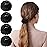 Sizobi Bird Nest Magic Hair Clip, Hair Accessories for Women, 4 Pack Velvet Claw Clips for Thick Thin Hair, Adult Women