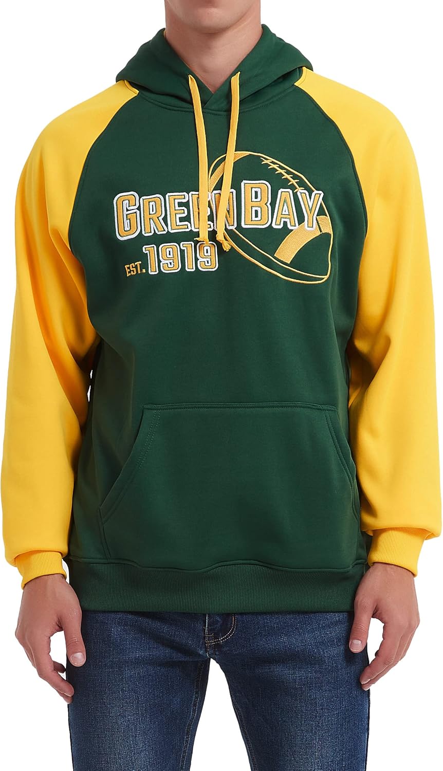 RZUO Men Women Unisex City Classic Football Embroidery Sweatshirt Apparel Pullover Hoodie - Image 2