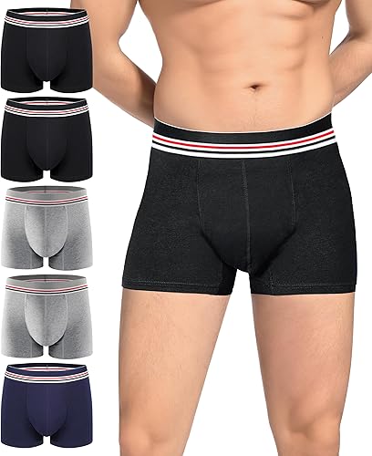 Carer - Ropa interior para incontinencia para hombre, lavables, de 2.3 onzas líquidas, reutilizables, de algodón, impermeables, a prueba de fugas,